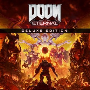 کاور بازی Doom Eternal Deluxe Edition - برای PS4 و PS5 – Region TR