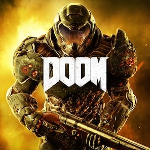 کاور بازی Doom برای PS5 – Region TR