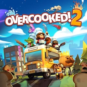 کاور بازی Overcooked! 2 برای PS5 – Region TR